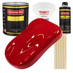 Restoration Shop - Viper Red Acrylic Enamel Auto Paint - Complete Gallon Paint Kit - Professional Single Stage High Gloss Automotive, Car, Truck, Equipment Coating, 8:1 Mix Ratio, 2.8 VOC