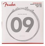 Fender 3250L Super Bullets Nickel Plated Steel Bullet End Electric Guitar Strings - Light