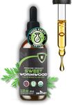 Zenmen Organic Sweet Wormwood (Artemisia Annua) Tincture - Immune Support and Source of Antioxidants - 2.32 oz / 60ml, Vegan, Manufactured in The USA