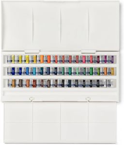 Winsor & Newton Cotman Watercolour Studio Set – 45 Half Pans