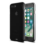 MTT® Apple iPhone 8 Plus/iPhone 7 Plus 360° Full Body Slim Fit Case Along with Tempered Glass Screen Protector (Crystal Clear)