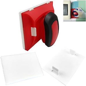 BANCOO 0818 Paint Edger Trimmer with Two Replace Pads | Edge Painter for Wall and Ceiling Cutting in, Painting Corner and Edges | Paint Pad Applicator | Paint Corner Tool | Edge Painting Tool