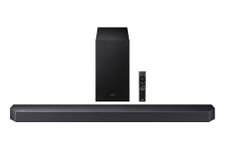 SAMSUNG Q-Series Soundbar HW Q600F 3.1.2 ch Subwoofer (Model 2025) SpaceFit Sound Pro, Q-Symphony, Adaptive Sound