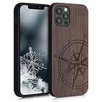 kwmobile Wood Case Compatible with 