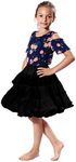 Malco Modes Little Betty Petticoats for Hoop Skirt | SM Black Petticoat for Tutu Flower Dress