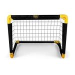 Umbro Football Goal - Football Goal 50 x 44 x 44 cm - Foldable Football Goal - Football Goals for Garden Children - Football Training Accessories for Indoor and Outdoor Use - Metal - Black/Yellow