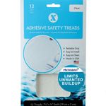Adhesive 7.5 Non-Slip Safety Shower Treads - Clear