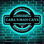 Light Up Sign For Man Cave