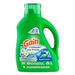 Gain + Aroma Boost Cold Water Liquid Laundry Detergent, 64 loads, 2.72 L, Blissfull Breeze Scent, HE Compatible