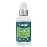 Aculief - Mood Boost Essential Oil Spray - Natural Ingredients to Give Yourself a Boost of Happiness, Creativity, Focus, & Stress Relief - Orange, Juniper Berry, Lavender, & Frankincense