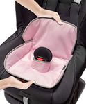 Lynmark® Car Seat Protector for Potty Training |Travel potty Cover from Spillages, Nappy Leaks & Toilet training| Piddle Pad fits all carseat & buggy, age: 6m-4 years old |Keeps seat Clean & Dry! Pink