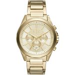 Armani Exchange Drexler Analog Gold Dial and Band Men's Stainless Steel Watch-AX2602