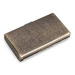 Men's Metal Cigarette case Cigarette Box for 11 Cigarettes (Bronze11)