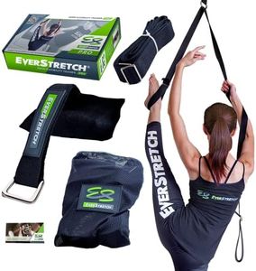 EverStretch Leg Stretcher PRO: Premium Over The Door Flexibility Trainer | Professional Stretching Equipment for Ballet, Dance, Martial Arts, Cheerleading & Gymnastics | Portable Split Machine