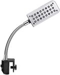 DaToo Aquarium Light Small LED Clip Light for Fish Tank, 1 Yr Warranty