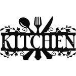 Kitchen Metal Sign, Kitchen Signs W