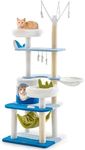 COSTWAY Cat Tree, Multi-Level Cat C