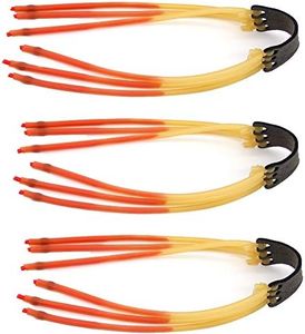 COOY Slingshot Rubbers Band-High Velocity Catapult Anti-Slip Latex for Slingshot Outdoor Hunting （3 PCS）