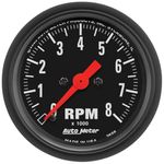 Auto Meter 2698 Z-Series In-Dash Electric Tachometer