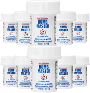 Clinical Resolution 5% Lidocaine Numbing Cream, Topical Anesthetic,10 Pack