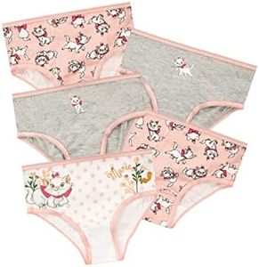 Disney Mutandine Confezione da 5 Multicolore per Ragazze Gli Aristogatti Multicolore 2-3 Anni