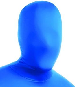 Rubie's Unisex Adult's 2nd Skin Face Mask, Blue, One Size