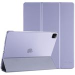 ProCase iPad Pro 11 Inch Case 2022/2021 / 2020/2018, Slim Stand Hard Back Shell Smart Cover for iPad Pro 11 Inch 4th Generation 2022 / 3rd Gen 2021/ 2nd Gen 2020 / 1st Gen 2018 -Lightpurple