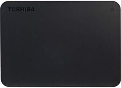 Toshiba 1TB Canvio Basics Portable External Hard Drive,USB 3.0 Gen 1, Black (HDTB410EK3AA)