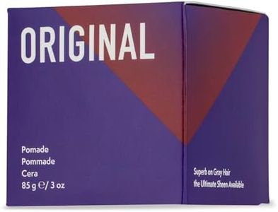 JOHNNY B. Original Oil-Based Professional Pomade for Men, Gluten-Free, 3 oz.