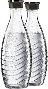 SodaStream Glass Carafe - For the Aqua Fizz, Penguin or Crystal Machine Only - Pack of 2