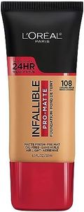 L'Oréal Paris Infallible Pro-Matte Foundation, Caramel Beige, 1 fl. oz.