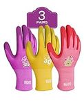PACIFIC 3 Pairs Gardening Gloves fo