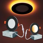 Togalonn Black LED Pot Lights 4 Inc
