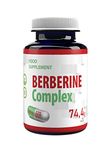 Hepatica Berberine Complex 500mg 120 Vegan Capsules, 3rd Party Lab Tested, High Strength Supplement, Gluten and GMO Free