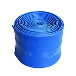 Aoje-Link 40mm ID Blue Heat Shrink Tubing Shrinkable Tube 5M(16.4Ft) 1pcs