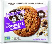 Lenny & Larry's The Complete Cookie, Oatmeal Raisin, 4-Ounce Cookies (Pack of 12)