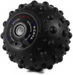 EXELLEON 4-Speed Vibrating Massage Ball | Compact Rechargeable Roller | Adjustable Vibration | Quiet & Portable Design