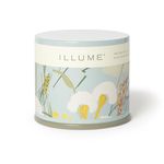 Illume Beautifully Done Essentials Fresh Sea Salt Vanity Tin Scented Candle, 11 Ounce