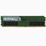 Samsung 16GB (2x16GB) DDR5 5600MHz High-Performance Gaming RAM PC5-44800 UDIMM Unbuffered Non-ECC 1Rx8 CL46 1.1v For Gamers and Power Users Desktop PC Computer Memory Upgrade M323R2GA3DB0-CWM Adamanta