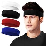 Jueerun Headbands (White Red Blue Black)