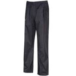 Regatta Mens Highton II Walking Trousers Water Repellent Hiking Pants Black