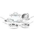 Cuisinart Chef's Classic Stainless Color Series 11-Piece Set (White), White