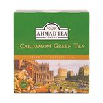 Ahmad Tea 100 Teabags, Cardamom Green, Green Tea, 1 x 100 Teabags