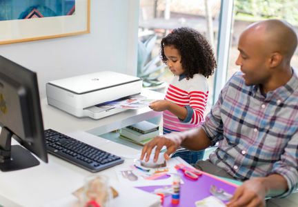 HP Envy 6020e Wireless Color Printer – White
