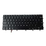 Yesvoo US Backlit Keyboard for Dell XPS 9550 9560 9570 / Inspiron 13 5368 5378 7368 7378 / Inspiron 15 7558 7568 / Precision 5510, P/N: 0GDT9F 0VC22N