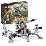 LEGO Star Wars 501St Clone Troopers Battle Pack 75345 Building Toy Set (119 Pcs), Multi Color