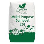 Laeto Your Signature Garden Multi Purpose Compost For Outdoor Plants | Grow Boost Compost For Indoor Plants, Soil Bags For Planting Sowing Baskets And Tubs - 20 Litre Bag