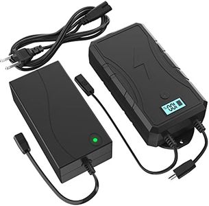 TOMSHEIR 2500mAh Universal Wireless Recliner Battery Pack Charger for Electric Sofas, Lift Chairs, Couch Suitable for 2-Pin Connection, Black