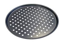 Samuel Groves 13" Pizza Pan Perforated Carbon Steel Pizza Plate Dishes by Chabrias LTD