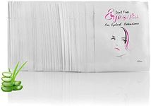 100 Pairs Under Eye Pads, Comfy and Cool Under Eye Patches Gel Pad for Eyelash Extensions Eye Mask Beauty Tool. (Silver Girl)